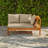 Cenka 5 - Person Garden Lounge Set with Cushions and Parasol