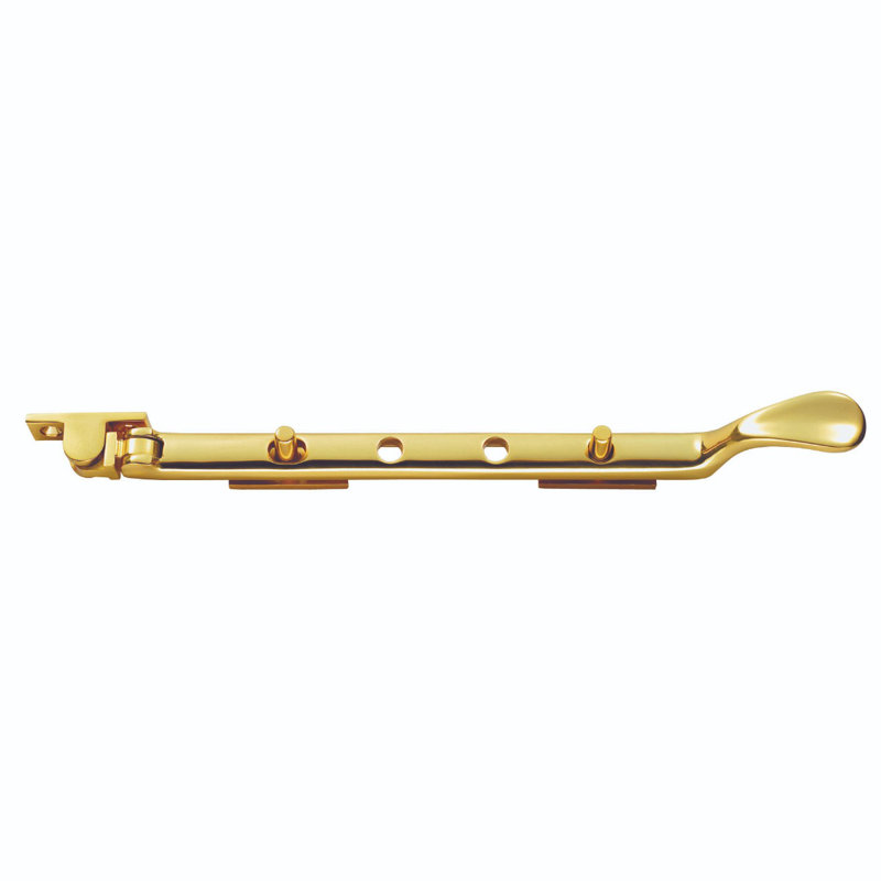 Siegmeyer Brass Curtain Hardware Accessory, Polished Brass, 2.9cm H x 27cm W x 4.1cm D