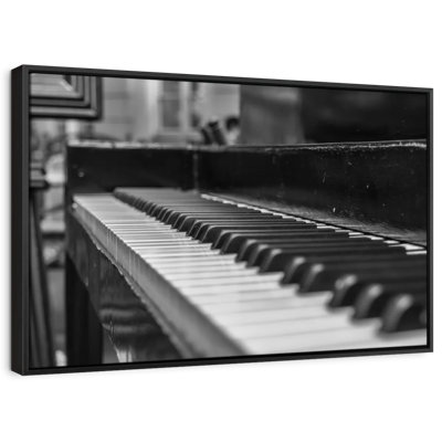 Play The Piano Canvas Print