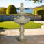 Fontaine italienne pour l'extérieur - Fontaine en cascade de H 42,5 po pour la maison