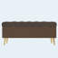 Banc de rangement capitonné capitonné pour la chambre à coucher et le vestibule, café-2075480074