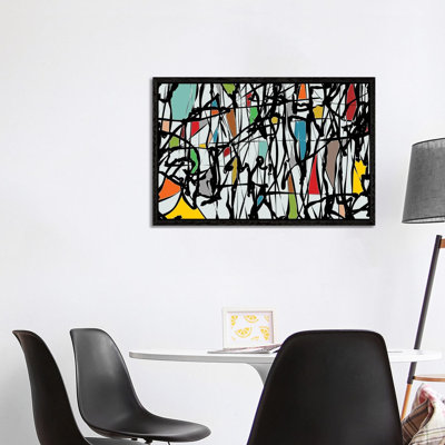 Pollock Wink III 1 Piece Wall Art on Canvas