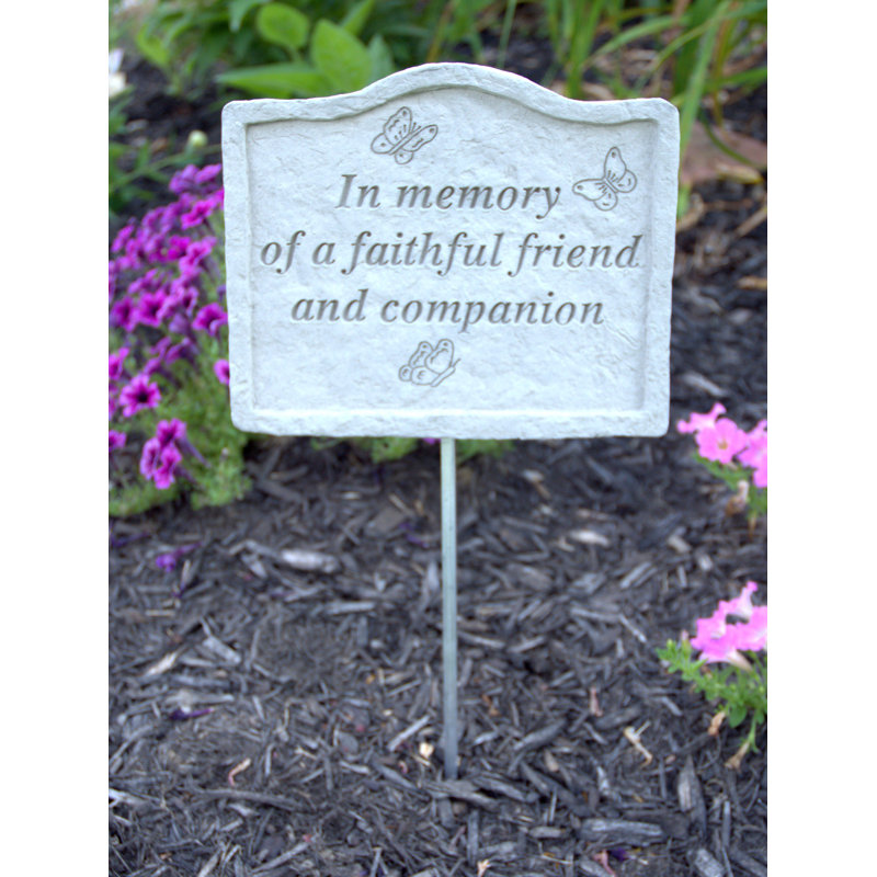 En mémoire d'un piquet de jardin fidèle
