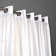 Gathered Linen-Textured Grommet Semi-Sheer Curtains (Set Of 2)