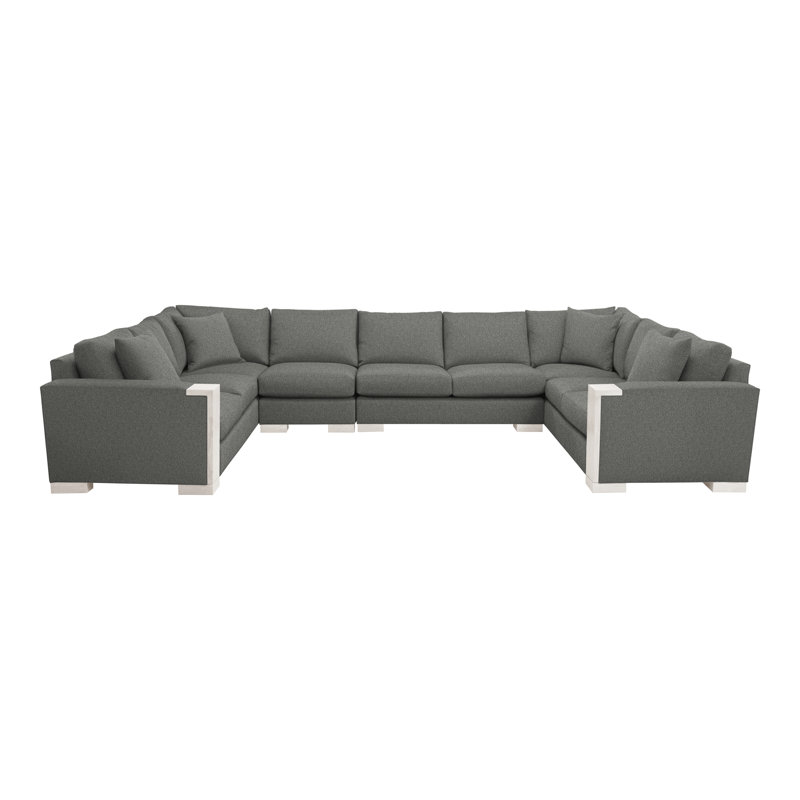 Abingdon By Michael Weiss Upholstered Sectional Symmetrical, Ian Pewter, Casa Blanca