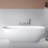 59'' x 29.53'' Freestanding Soaking Solid Surface Bathtub