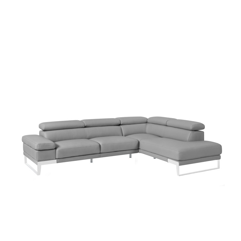 Upholstered L-Shaped Sectional, Accoudoir à gauche (vu de face)