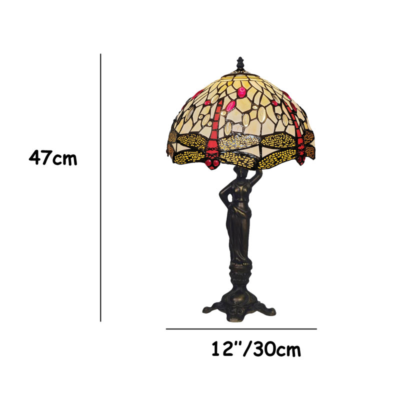 Alec Table Lamp, Cream