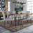 Swanscombe Metal Base Dining Table