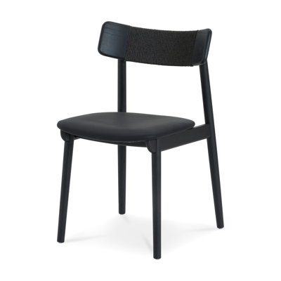 Sakina Leather Low Back Side Chair