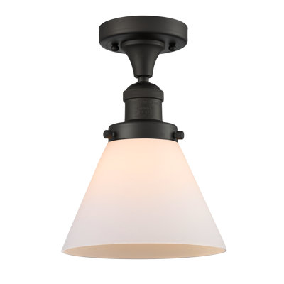 Plafonnier semi-encastré 1 lumière Cone