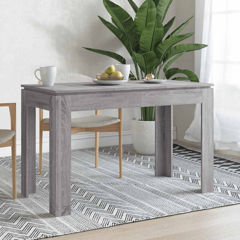 Table de salle à manger vidaXL, Gris