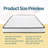 OUUI Medium-Firm Gel Memory Foam Mattress-257662432-257662447