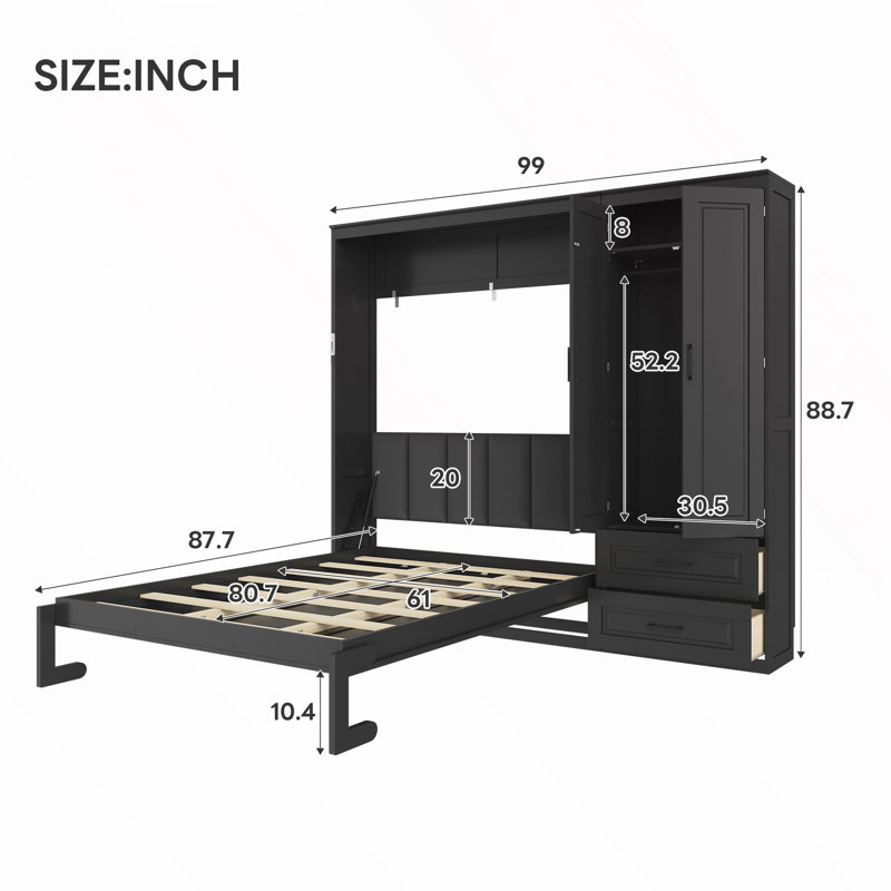 Bed, Black