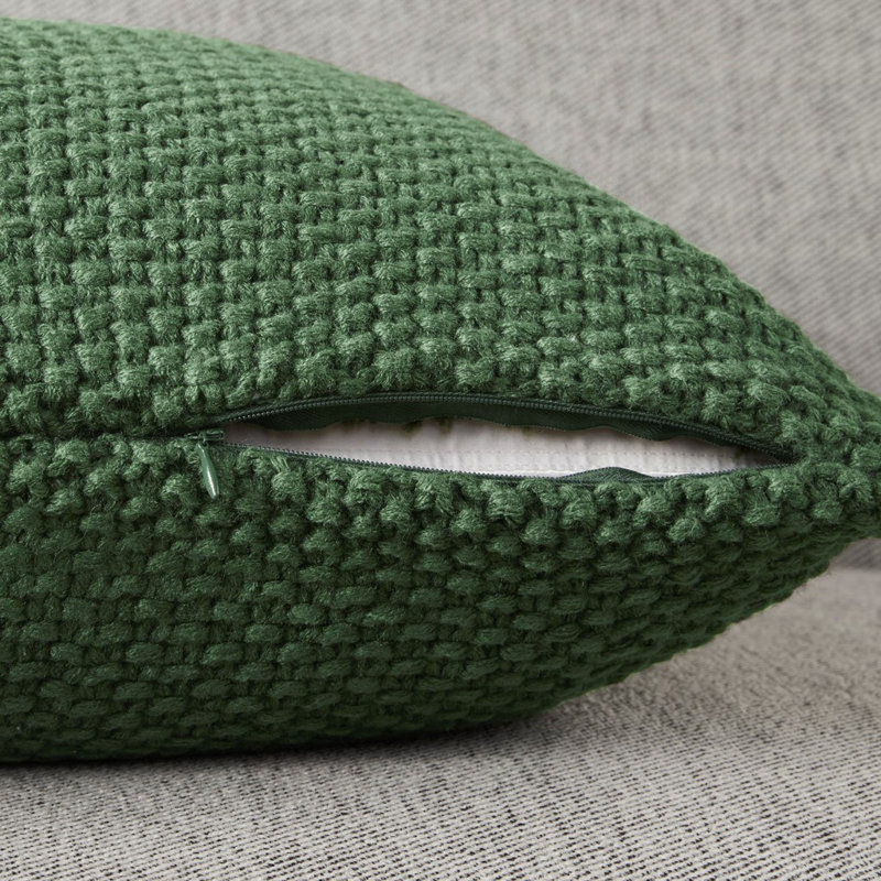 Housse de coussin euro Gracie Mills Lessie, Vert