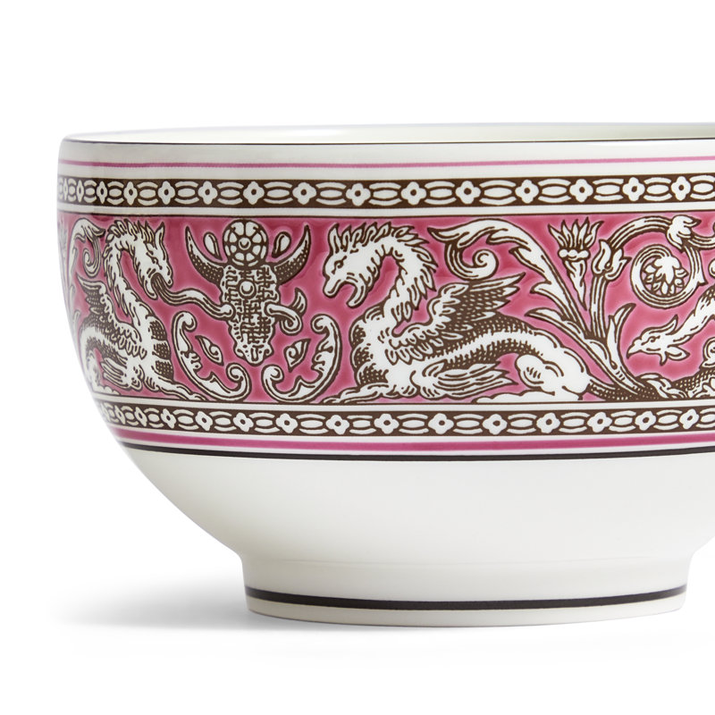 Florentine Colours Rice Bowl 4.1in, Pink