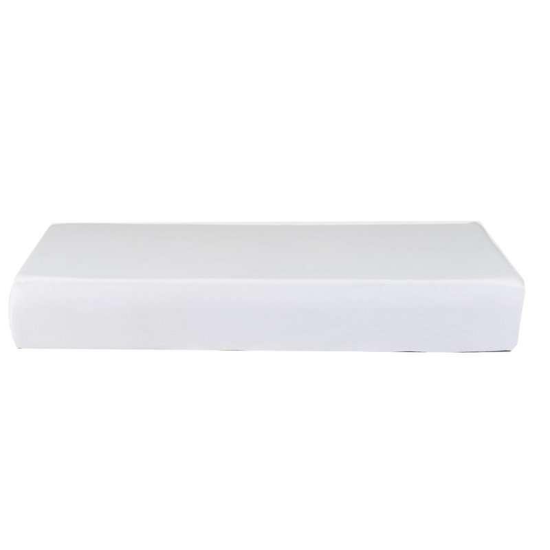 Très grand protège-matelas Swan, revêtement imperméable, polyester blanc