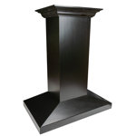 ZLINE 30 In. Convertible Vent Wooden Island Mount Range Hood