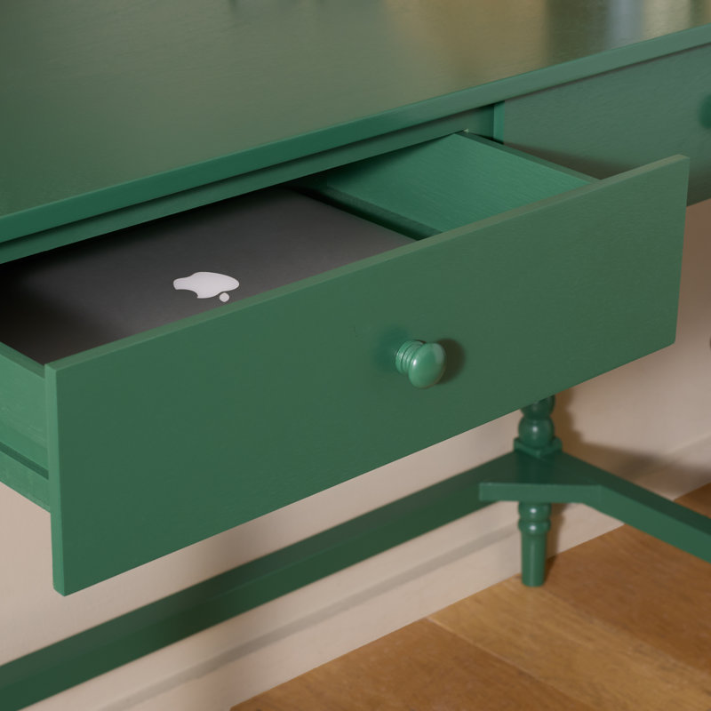 Bureau 2 tiroirs Or bis, Garden Green