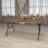 Marcott Rectangular Wood Folding Event Table-43075562