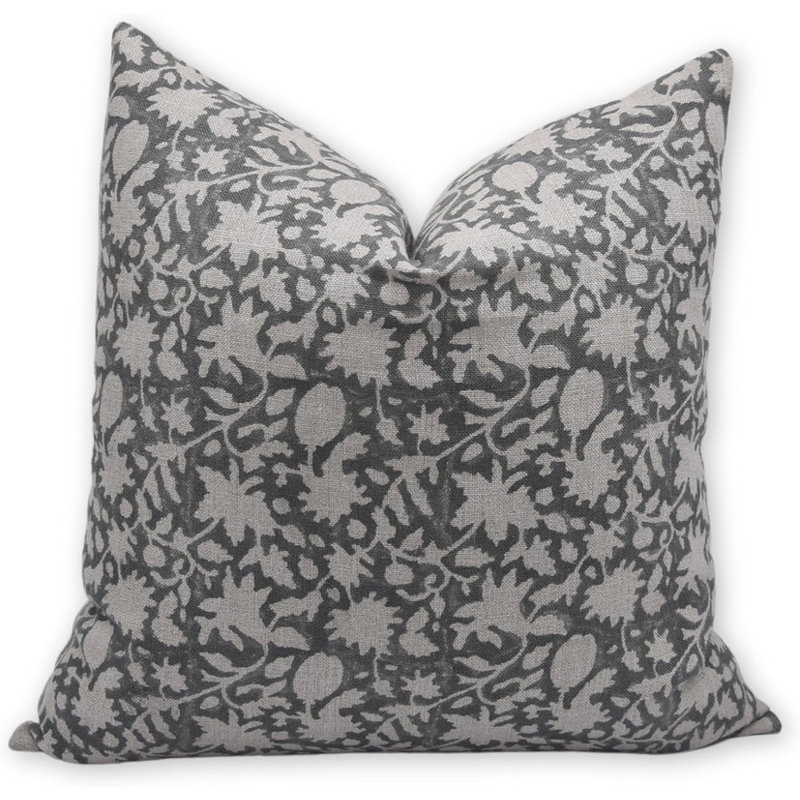 Linen Square Pillow Cover, 24" x 24"