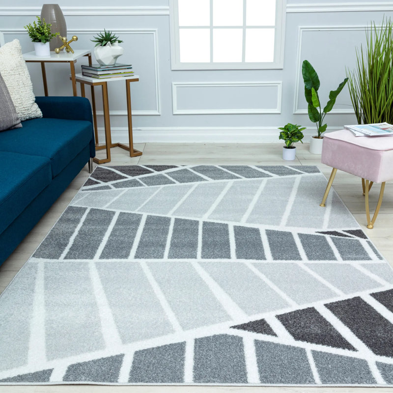 Performance Geometric Indoor Rug, Rectangle 8'3" x 10'0"
