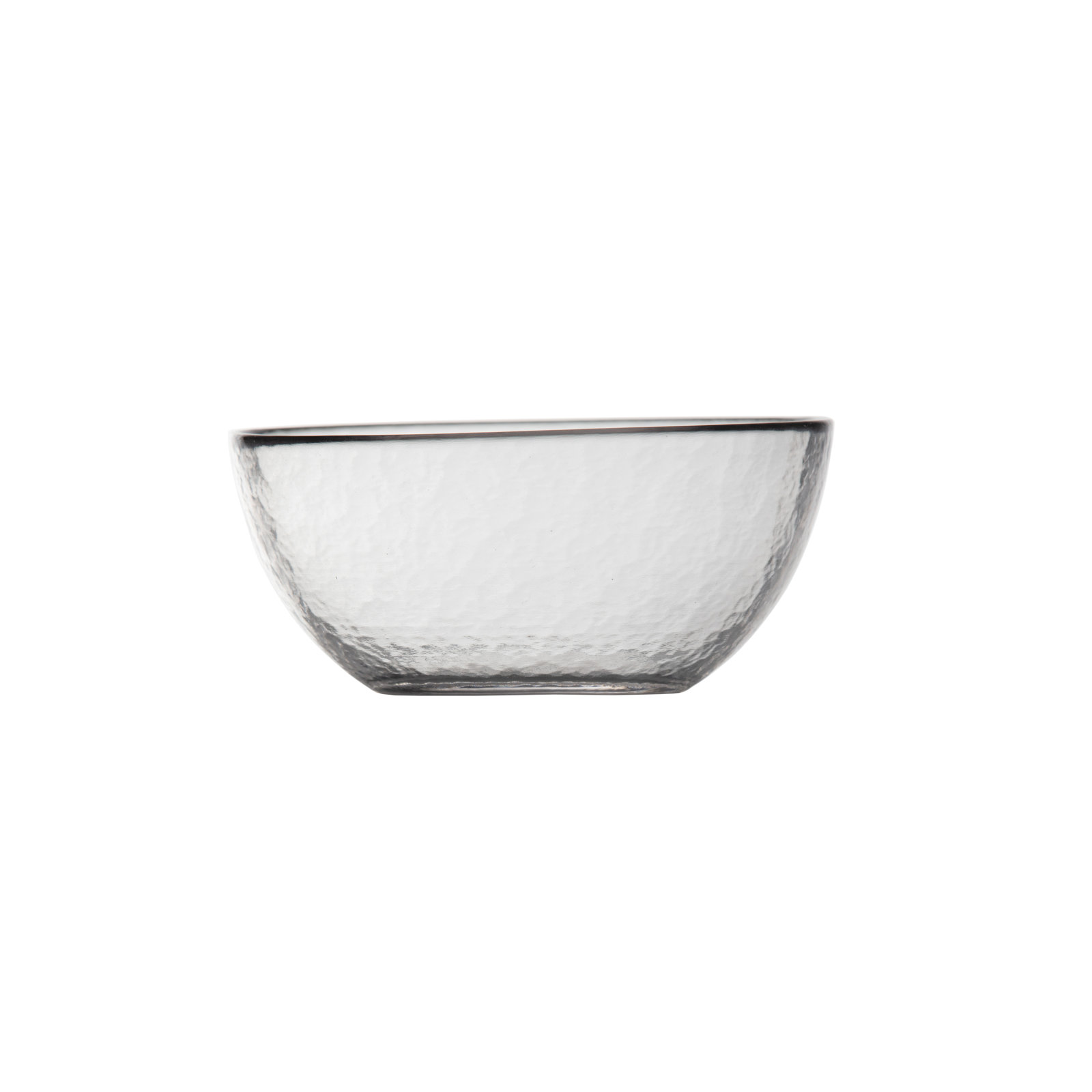 Los Cabos Glass Dining Bowl, Clear