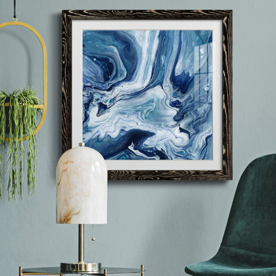 Arranging Sea Glass - peinture encadrée