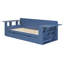 Lit de jour multifonctionnel avec bureau amovible, tiroirs de rangement et table d'appoint hydraulique, structure de canapé-lit peu encombrante-1257883484-1257883486