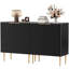 Buffet Rishaw avec 2 portes et tablettes réglables-322612342