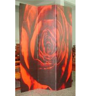 48'' W x 72'' H 3 - Panel Folding Room Divider