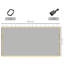Outsunny Gazebo Universal Replacement Mosquito Netting Fit 10x10ft Frame