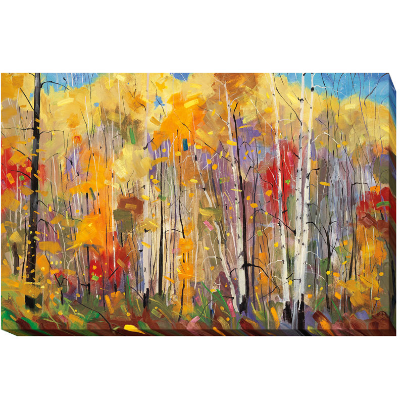 « disco », reproduction de peinture à l’huile sur toile tendue, H 16 po x l 24 po x P 1,5 po
