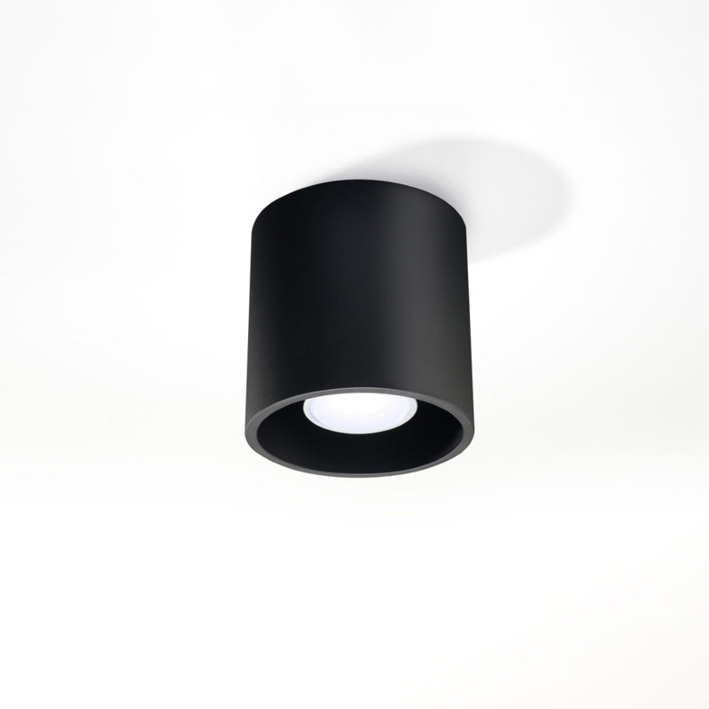 Anzio Flush Mount, Black
