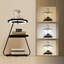 43cm W Metal Bedside Table