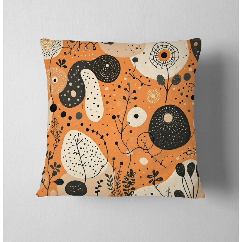 Coussin décoratif, Housse de coussin seulement - sans coussin, H 16 po x l 16 po