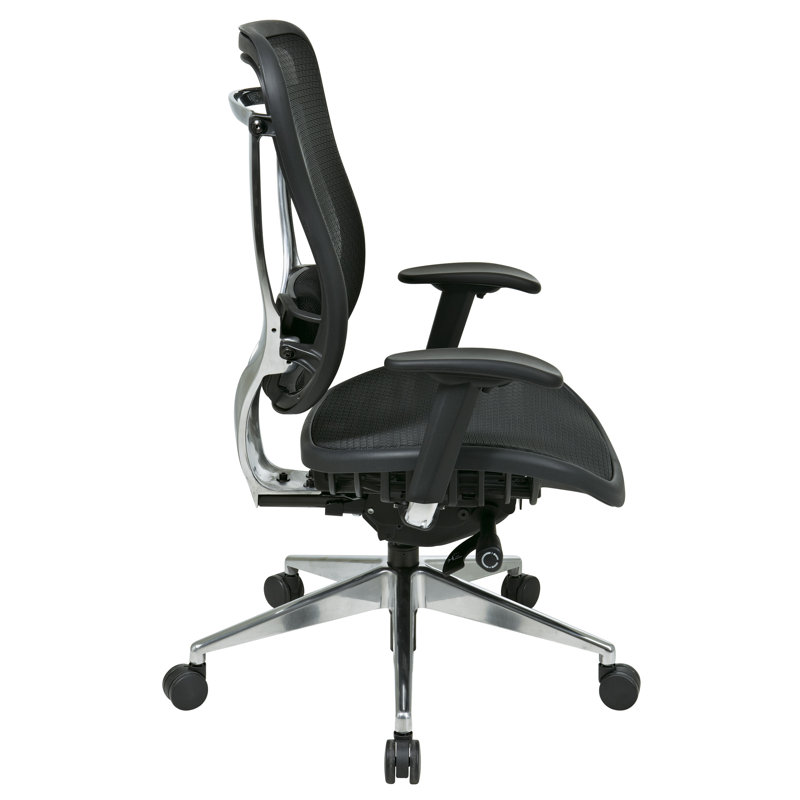 SPACE Polyester Blend Task Chair, Adjustable Arms, Matrex