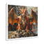  «Orange Beige Dragons Mythical Creature - décoration murale Mythical Creatures-106124268-136105020