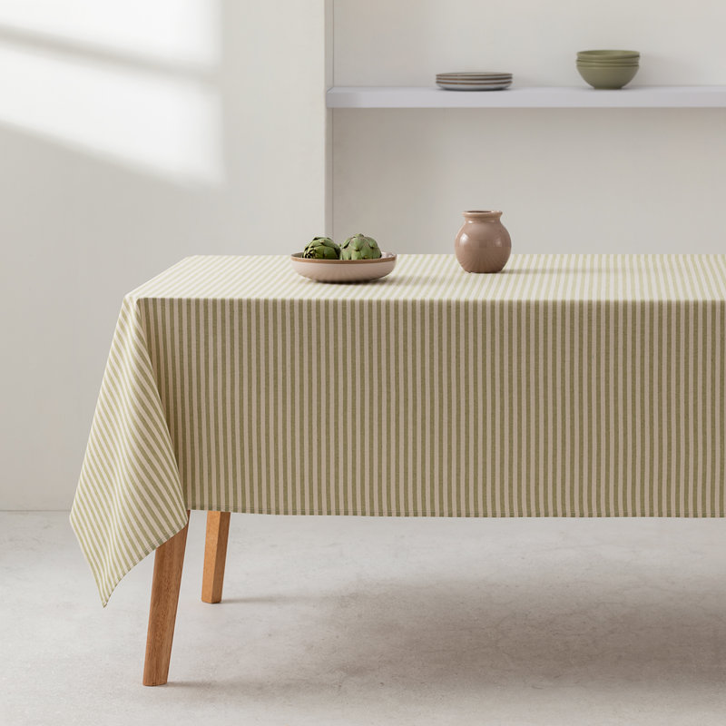 Pamphile Dining Linens, Green, 140cm W x 140cm L