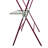 51" Tall Adjustable Folding Laundry Drying Rack, Pink