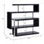 L-Shaped Glass Writing Desk-1208792751