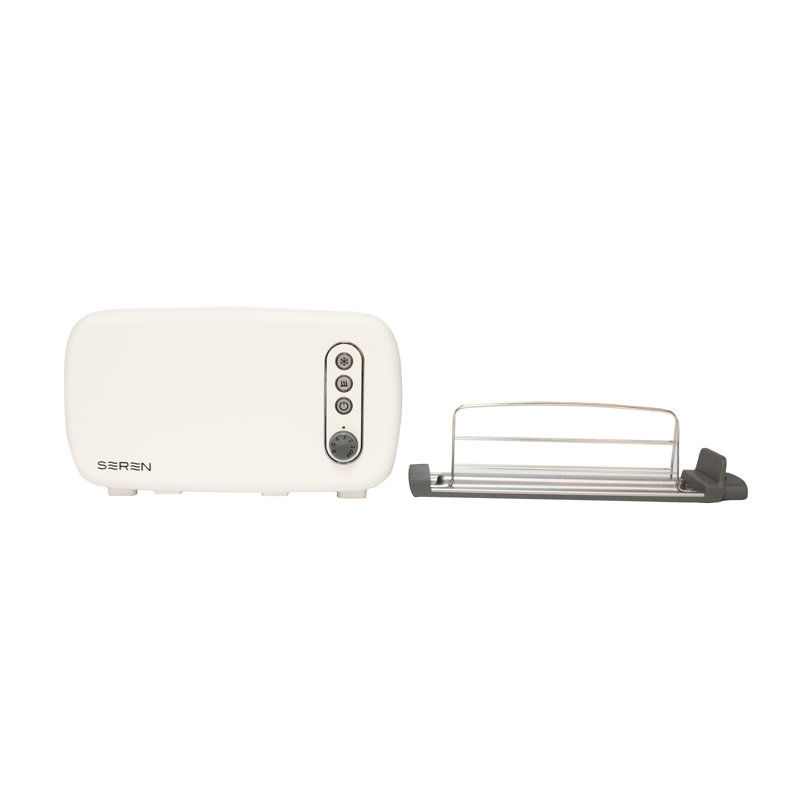 Grille-pain à chargement latéral 2 pièces BergHOFF Seren, Blanc