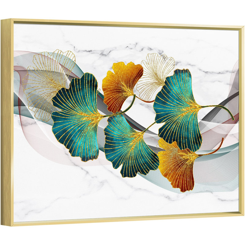 Fleurs - ensemble d'impressions sur toile flottante, H 16 po x l 24 po x P 1,6 po