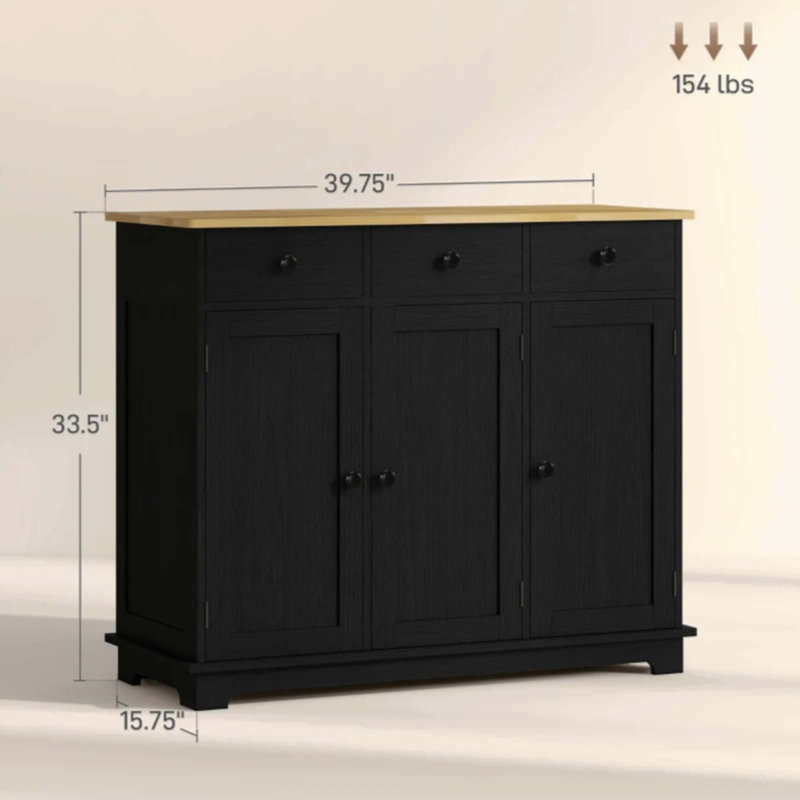 Armoire de rangement moderne, armoire d'appoint de salon, armoire de cuisine