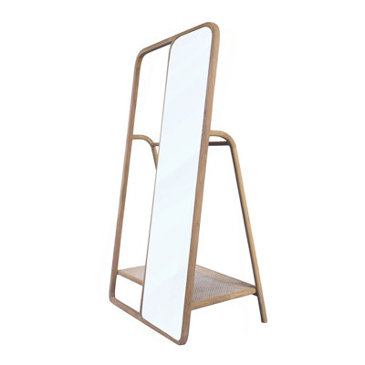 38 X23 X71.5" Clothes Hanger With Mirror,Large