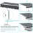 Free Standing Retractable Awning Manual Sun Shade Shelter For Home Or Commercial-122652935