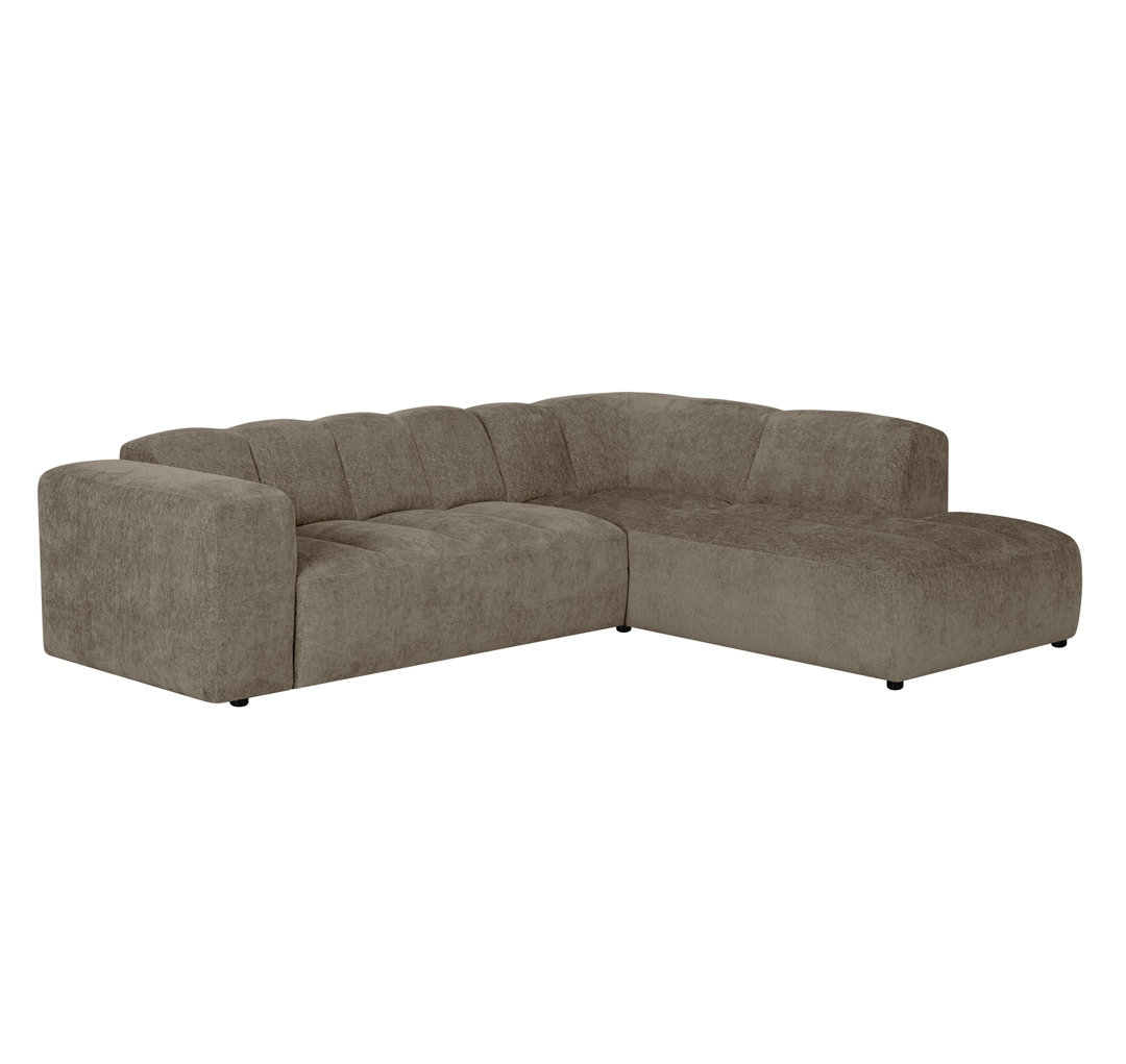 Ecksofa Amruth - mittelgroßes Sofa Element - Ottomane