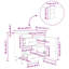 60cm Bathroom Vanity Base Only-1932986731