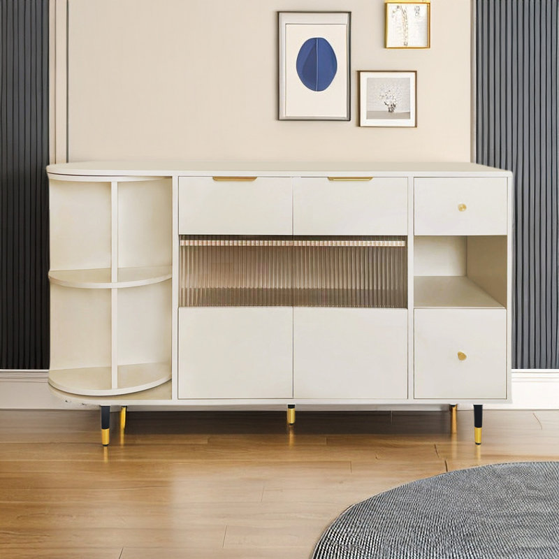 Buffet de 51,1 po Armillda, Beige