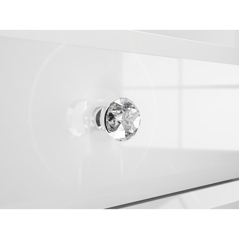 Poe 45cm W Bedside Table